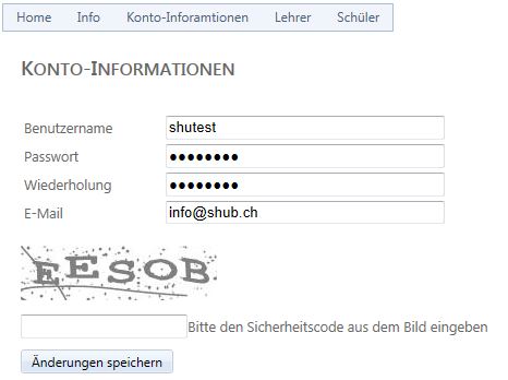 Konto-Informationen